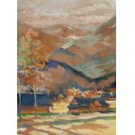 Stefan Filipkiewicz (1879 Tarnów - 1944 Mauthausen-Gusen), Mountain Landscape