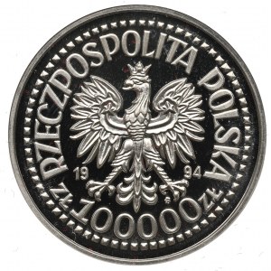 III RP, 100.000 złotych 1994 50. Rocznica Powstania Warszawskiego - Próba Nikiel