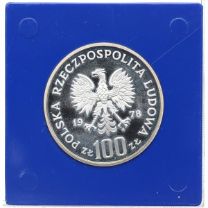Poľská ľudová republika, 100 zlotých 1978 Ochrana životného prostredia - Bobor