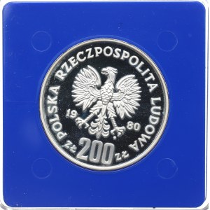 Poľská ľudová republika, 200 zlotých 1980 - Lake Placid