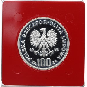 PRL, 100 Zloty 1981 Sikorski- Ag Probe