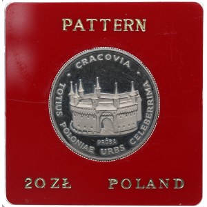 Volksrepublik Polen, 20 Zloty 1981 Krakau - CuNi-Probe