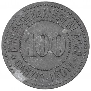 Pommern, Danzig-Przeróbka, Kriegsgefangenenlager, 100 Zäune