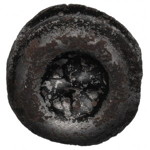 Unspecified district, 13th/14th century brakteat, cross