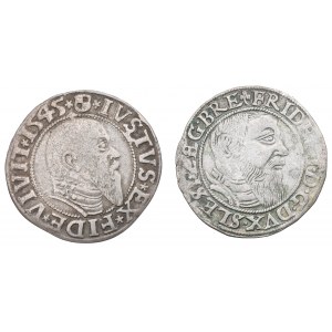 Sliezsko a vojvodské Prusko, sada mincí