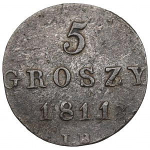 Księstwo Warszawskie, 5 groszy 1811