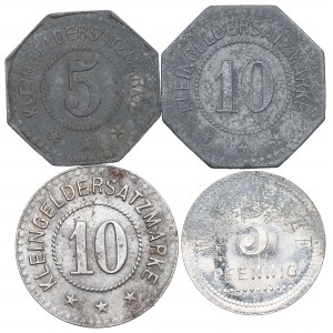 Poľsko, Sada náhradných mincí - Mrągowo, Prabuty