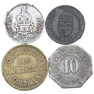 Polska i Niemcy, Zestaw monet zastępczych