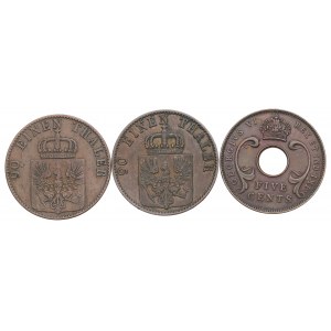 Niemcy i Afryka Wschodnia, Zestaw monet zdawkowych