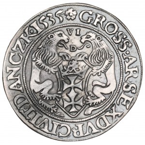 Zygmunt I Stary, Szóstak 1535, Gdańsk - kopia