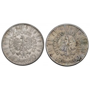 II RP, sada 10 zlatých 1935-36