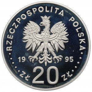 Third Republic, 20 gold 1995 - 500th anniversary of Plock Province