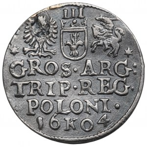 Sigismund III, 3 groschen 1604, Cracow