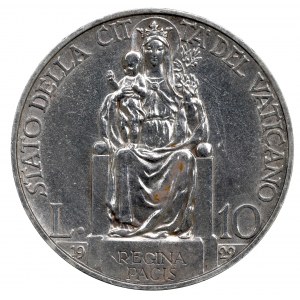 Vatikan, Pius XI., 10 Lire 1929