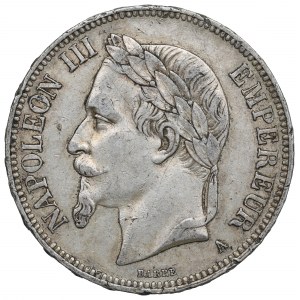 France, 5 francs 1870