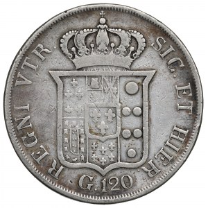 Italy, Kingdom of the Two Sicilies, 120 grana 1836