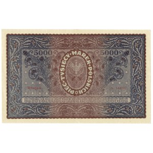 II RP, 5000 Polish marks 1920 III SERJA A