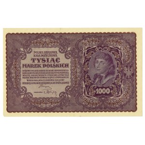 II RP, 1000 marek polskich 1919 I seria AJ