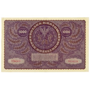 II RP, 1000 poľských mariek 1919 2. séria O