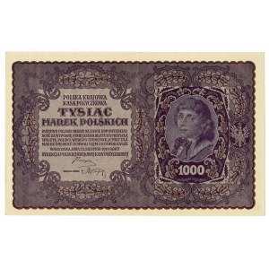 II RP, 1000 marek polskich 1919 I seria DM