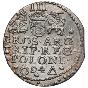 Sigismund III Vasa, 3 groschen 1594, Marienburg