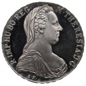 Autriche, Marie-Thérèse, Thaler 1780 - nouvelle frappe miroir