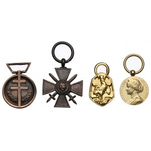 Set of miniature French decorations, Bialkiewicz