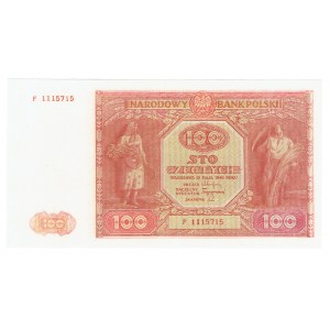 PRL, 100 złotych 1946 F