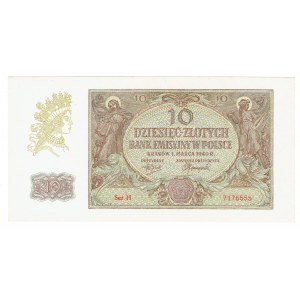 GG, 10 złotych 1940 H