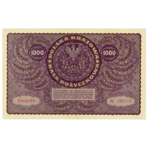 II RP, 1000 marek polskich 1919 I seria AJ
