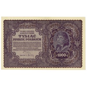 II RP, 1000 marek polskich 1919 I seria BM