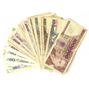 PRL i III RP, Zestaw banknotów (31 egz)