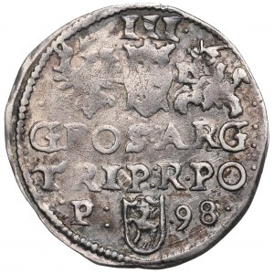 Sigismund III Vasa, 3 groschen 1598, Posen