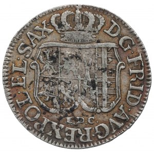 Germany, Saxony, Friedrich August II, 1/12 thaler 1763