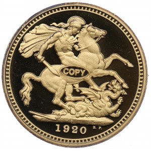 Australia, Replica Sovereign 1820