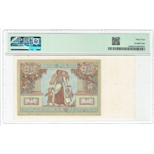 II RP, 20 gold 1931 DT - PMG 64