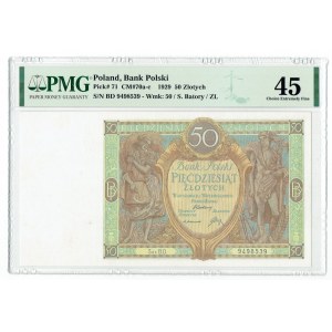 II RP, 50 zl. 1929 pred n. l. PMG 45 ZRADKÉ