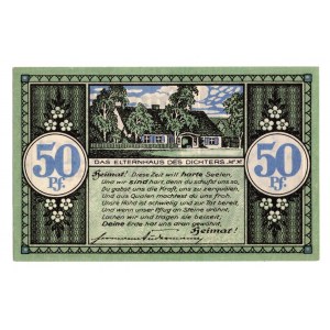 Shylock (Heydekrug), 50 fenig 1921
