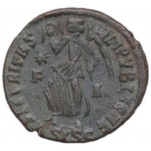Roman Empire, Valentinian I, Follis Siscia