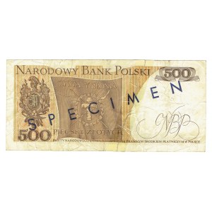 PRL, 500 złotych 1974 - WZÓR