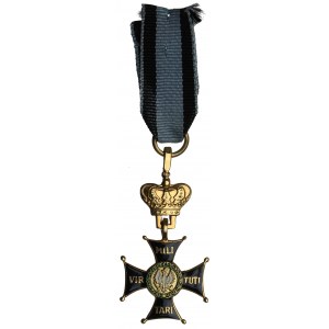 PRL/III RP, Miniatura Krzyża Wielkiego Orderu Virtuti Militari