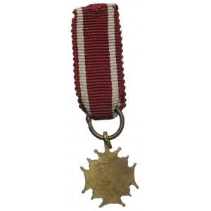 II RP, Miniatura Brązowego Krzyża Zasługi