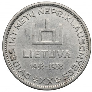 Lietuva, 10 Lit 1938, Smetona
