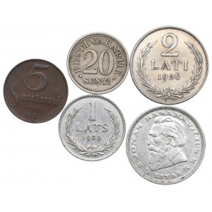 Pribaltika, Lot of coins