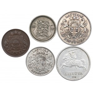 Pribaltika, Lot of coins