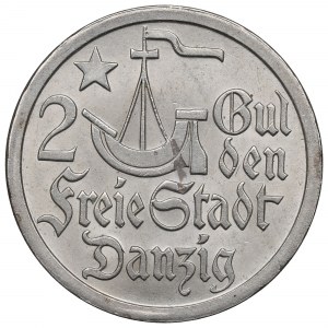 Freie Stadt Danzig, 2 guldenů 1923