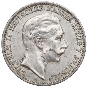 Germany, Preussen, 3 mark 1912