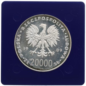 PRL, 20.000 złotych 1989 Mundial 1990
