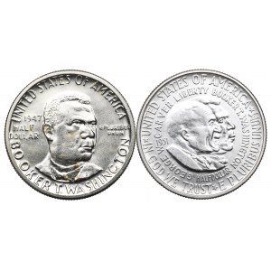 USA, set da 1/2 dollaro 1947 e 1951