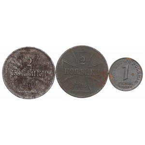 Königreich Polen und Ober-Ost, Kursmünzensatz